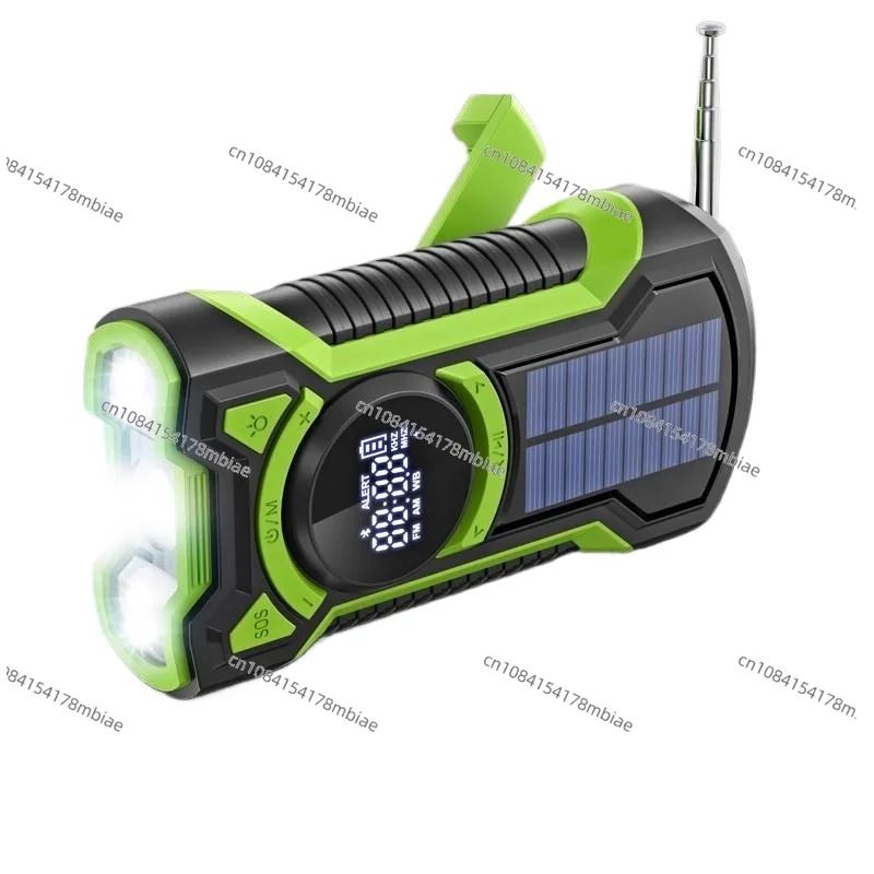 

Hand Power Generation Combat Readiness Radio Emergency Flashlight Disaster Prevention Earthquake Solar Charging Outdoor