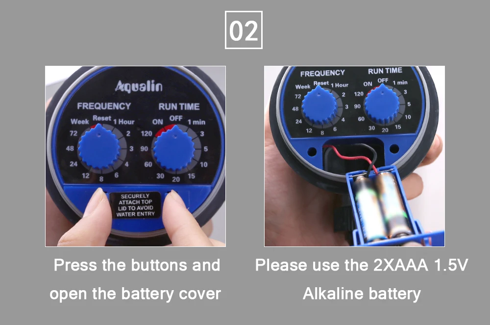 Garten Bewässerung Timer Kugelhahn/Magnetventil Bewässerung Controller Hause Garten Automatische Bewässerung Elektronische Ventil – Detail 7