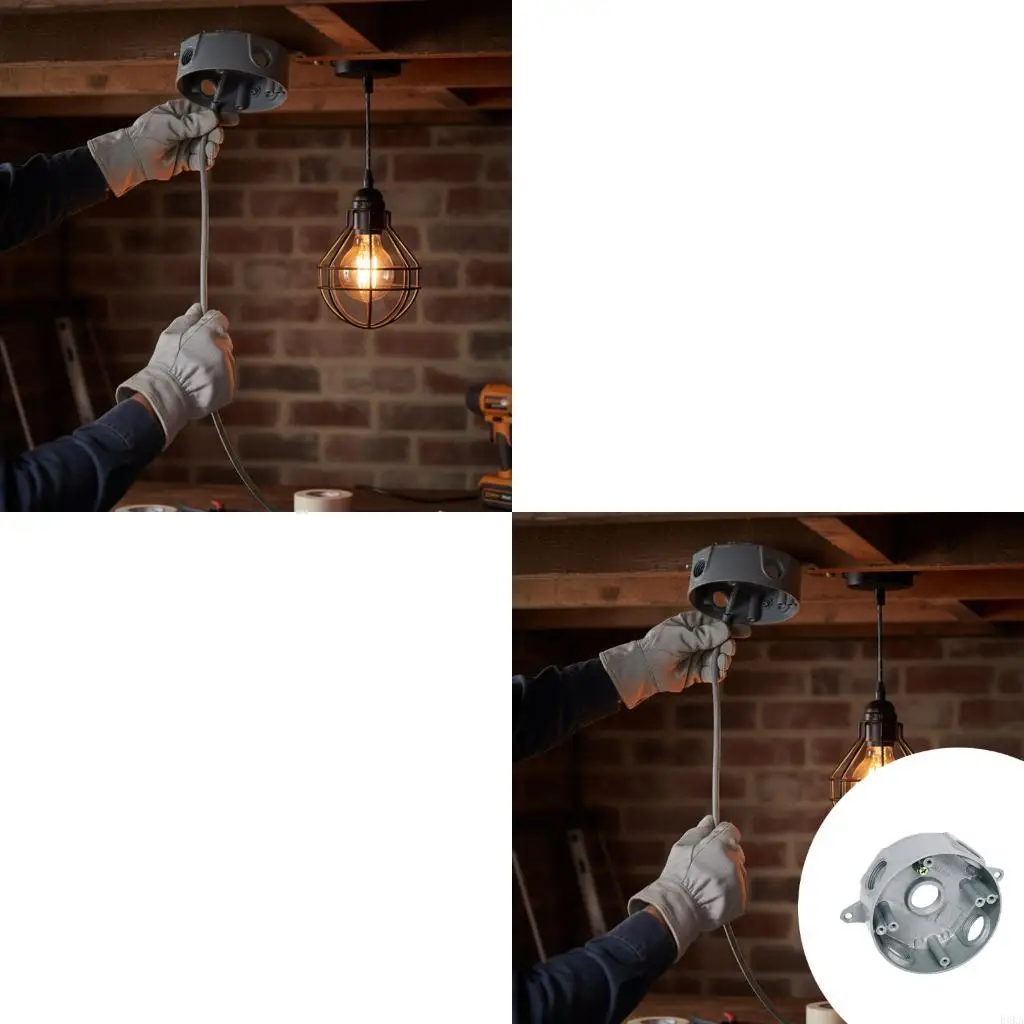 Electrical Surfaces Box In 5 Port ABS Construction Easyly Install Restros
