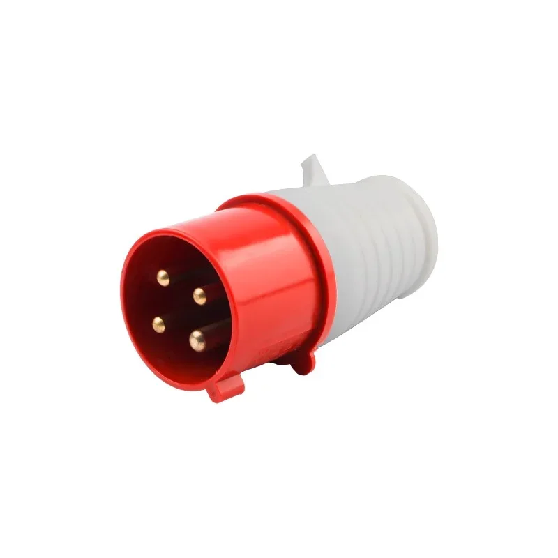 3PIN 4PIN 5PIN Industrial plug and socket waterproof connector 16A/32A IP44 waterproof electrical connection wall mount socket