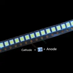 100pcs For TV High Power 2835 SMD LEDs Diodes Television Super Bright Diodo SMD LED 1210 3528 1W 3V Cool White TV Backlight