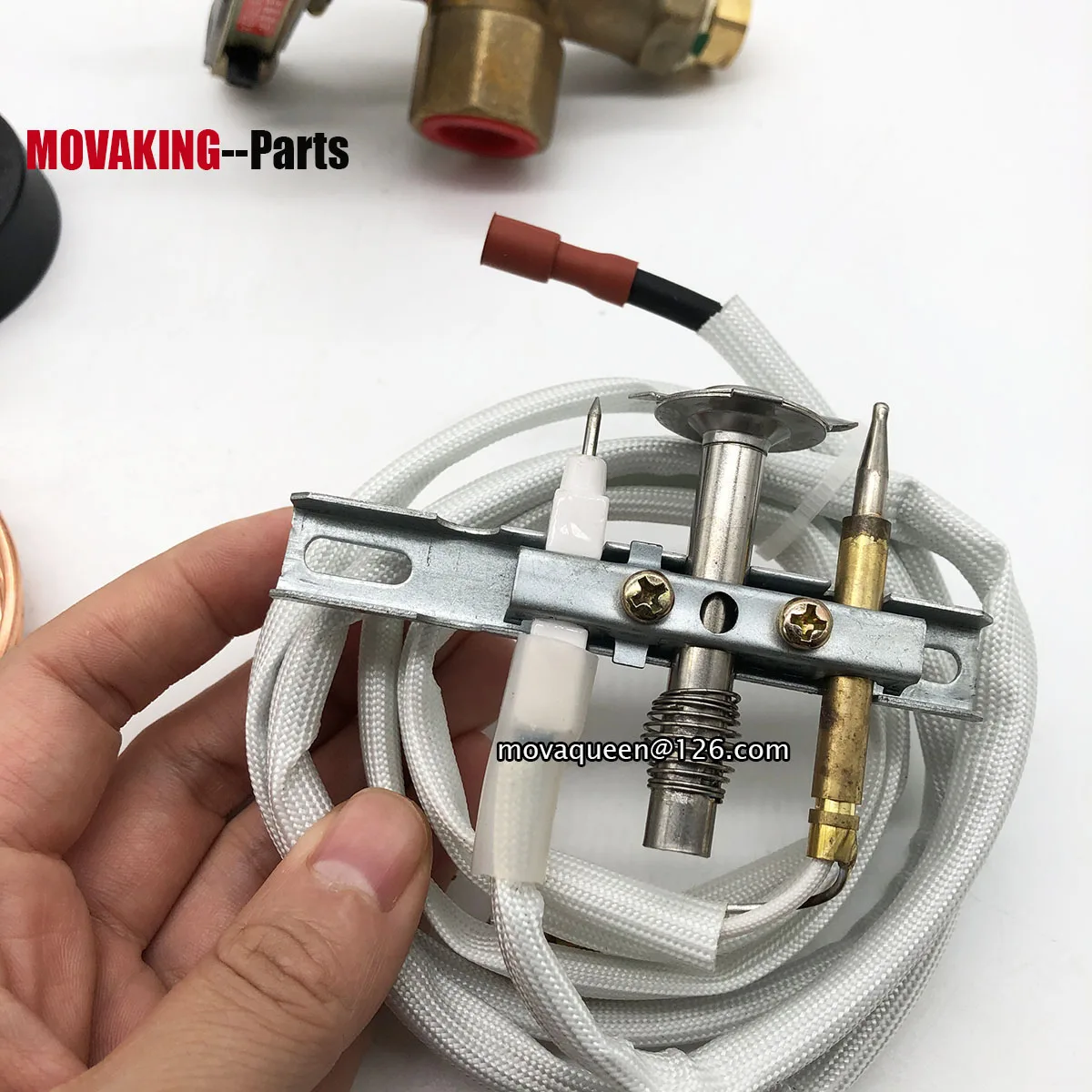 NG LPG Air Fryer Gas Cooker Stove Burner Spare Parts Automatic Ignition Gas Safety Valve With Flameout Protection Device