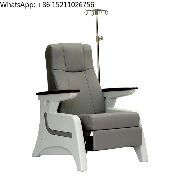 SY-504 Luxury Electric Adjustable Hospital -/Transfusion IV Chair with Writing Board Modern Design for Clinics Good Price