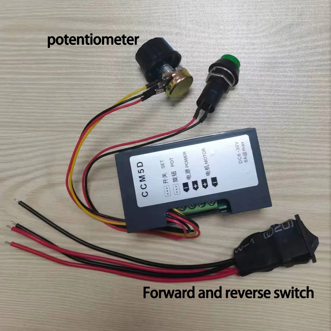 CCM5D PLC Digital Display PWM DC Motor Gouverneur 6V12V24V30V Motor Speed Controller Vorwärts Rückwärts Schalter Stufenlose Geschwindigkeit Ändern