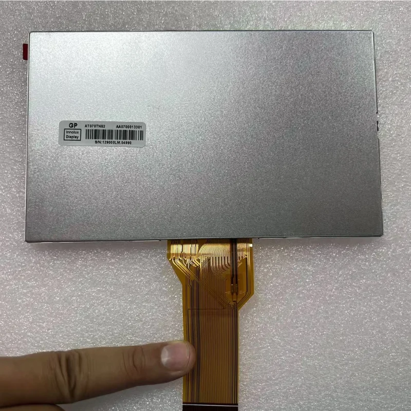 New 7 Inch AT070TN92 LCD Display Panel With 4-Line Touch Screen Digitizer 5mm Backlight 50Pin 800X480 Replacement NO Touch