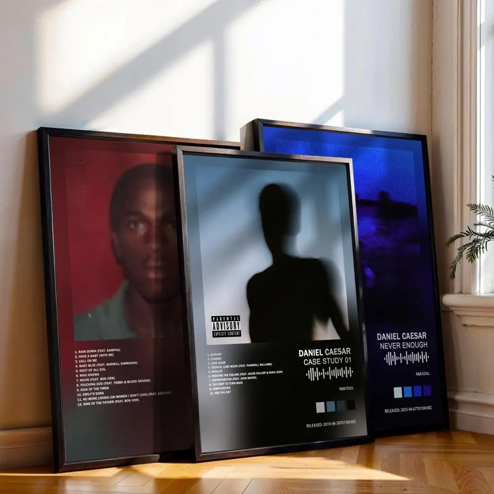 Póster de Daniel Caesar, portada de álbum musical, pintura en lienzo para habitación, impresión artística, decoración de pared para el hogar, regalo
