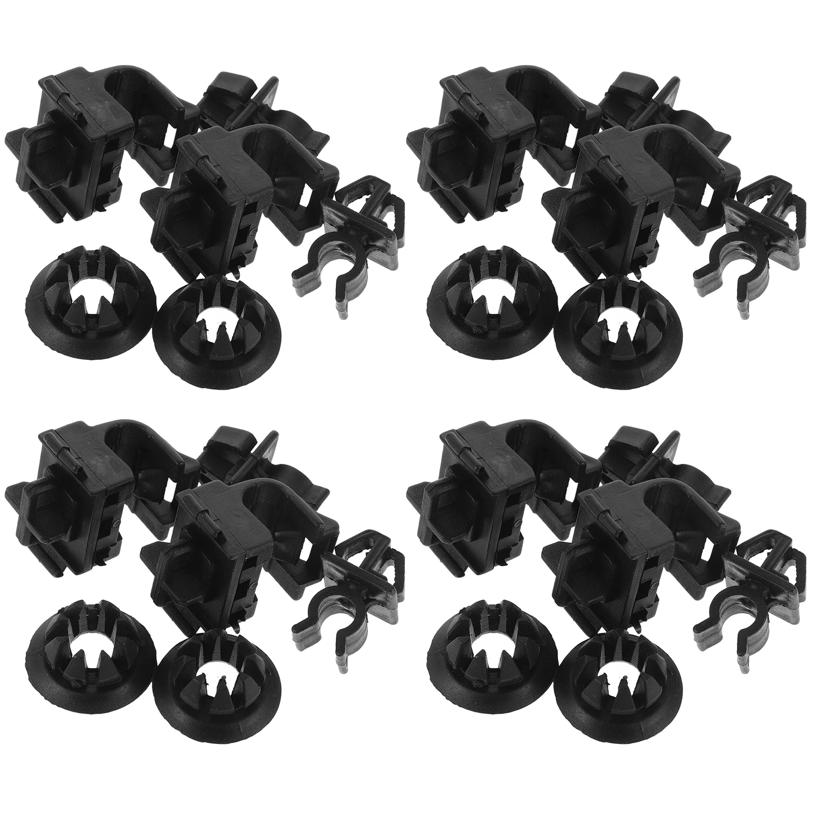 

20 Sets Hood Prop Rod Clips Engine Support Strut Stay Durable PP Car Accessories L62 90602-S84-A020