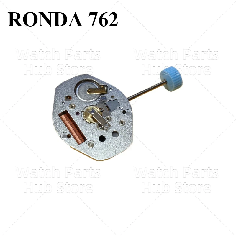 New RONDA 762 movement, original Swiss RONDA 762 quartz movement, watch accessories