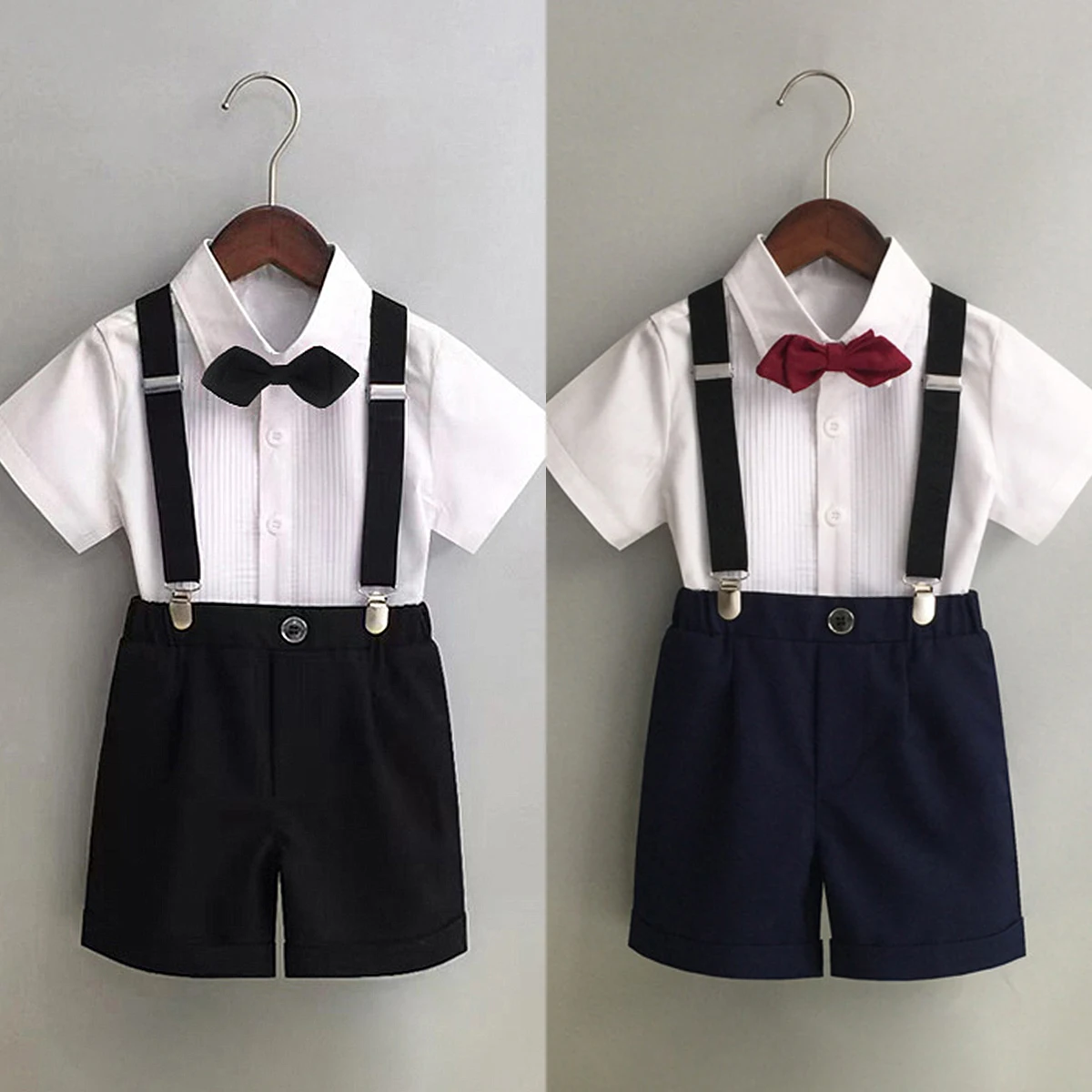 Boys Suit Wedding Toddler School Graduation Outfit Kids Birthday Party Gift Set Children Easter Church Photography Daily Clothes