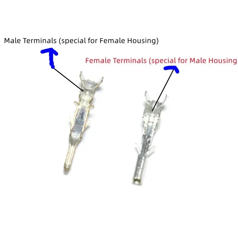 10Set Molex 3.0mm Plug-in Male Female Housing Terminals Connector 2*1/2/3/4/5/6/7/8/9/10/11/12P MX3.0mm Double Row Connector