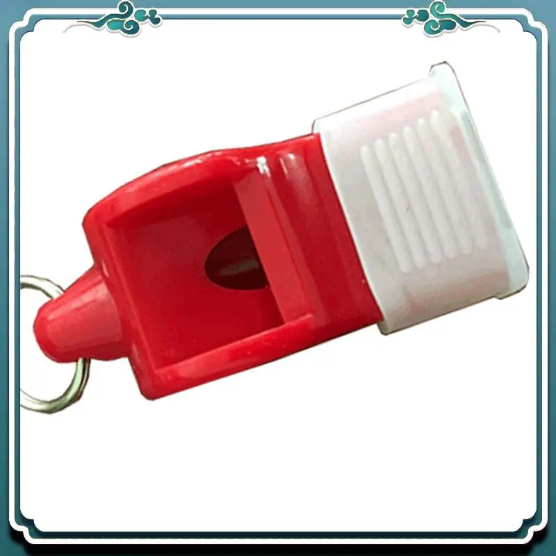 Reliable 250 Pcs Non-Nuclear Professional Referee Whistle Fox Whistle Plastic Life-Saving Whistle Special For Game