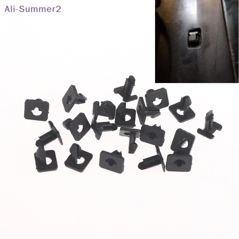 {Summer2} 20Pcs For E32 E34 Windscreen Cowl And Scuttle Panel Trim Clips Plastic Fasteners Auto Plastic Fastener Car Accessories