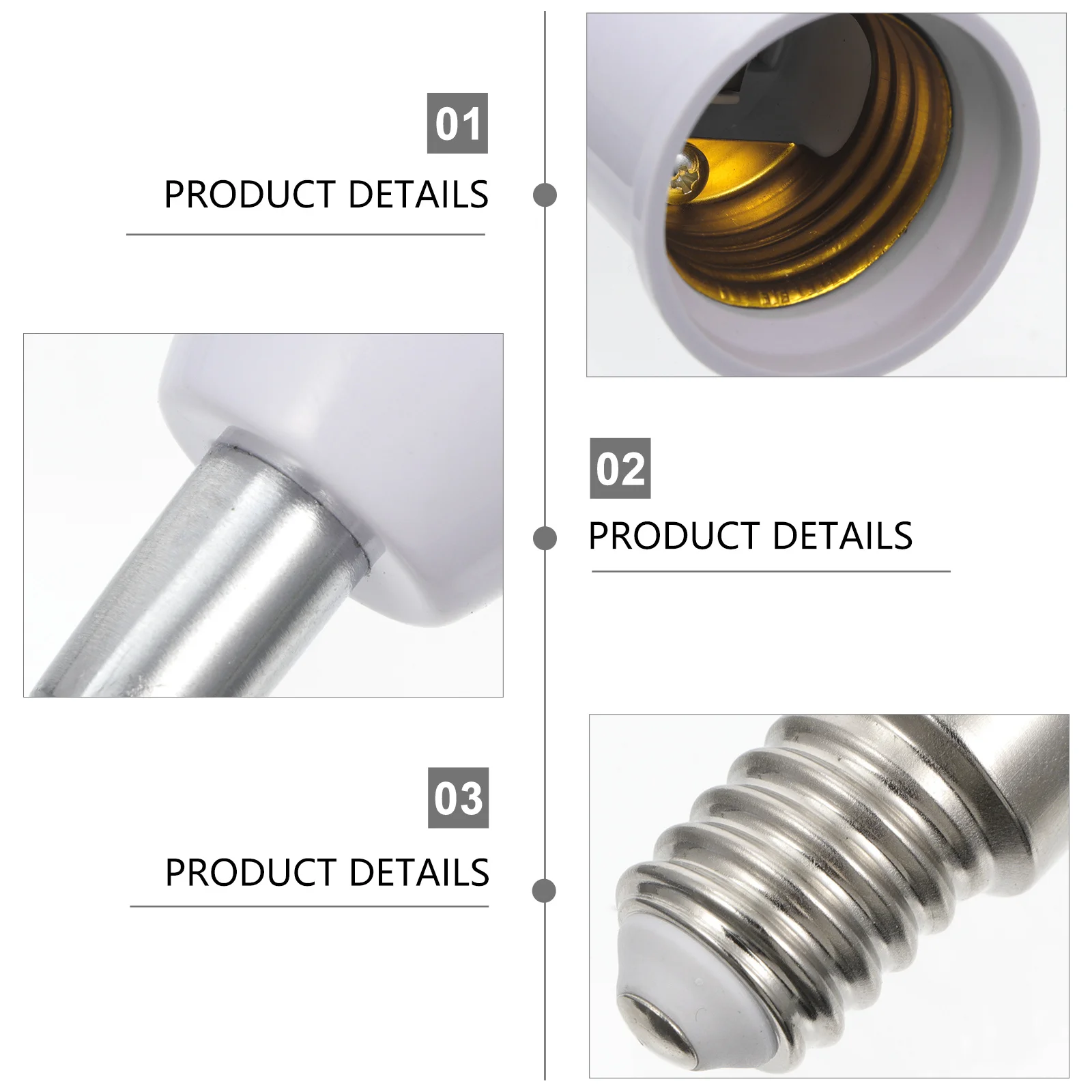 

2 шт. гибкий держатель лампы, удлинитель, гибкий адаптер для удлинителя лампочки 39,5 см для направленного прожектора, освещения