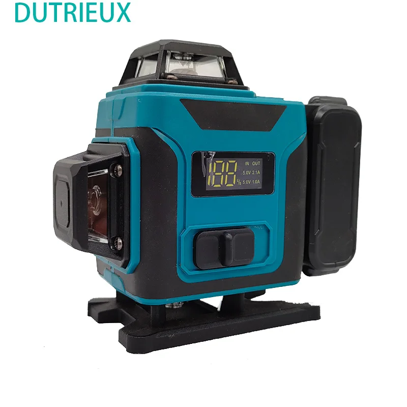 16 Lines 4D 360 Self-Leveling Laser Level professional And Vertical Cross Super powerful Green Lines With 4200mAh Li-ion Battery