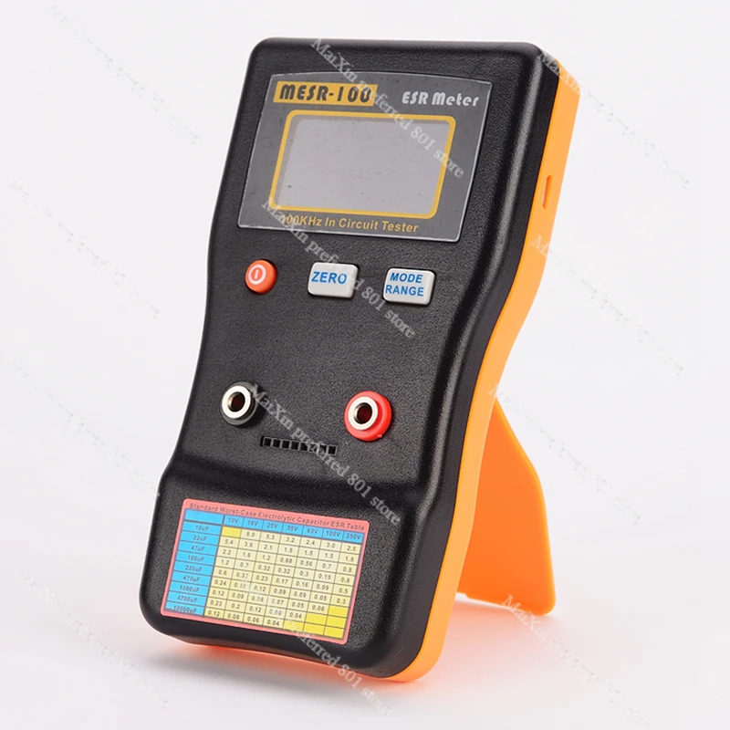 Digital Auto-Ranging ESR Meter MESR-100 – Capacitance Internal Resistance Tester, Online…