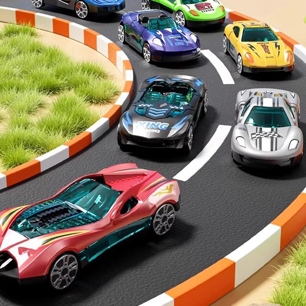 Transforming Car Carrier With Ejectable Vehicles Alloy Construction Birthday Gift For Boys