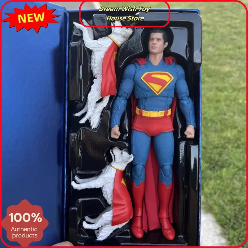 

New DC movie version, Gunn new version, Superman figurine model decoration, movie peripheral ornaments, dolls, boys' gifts