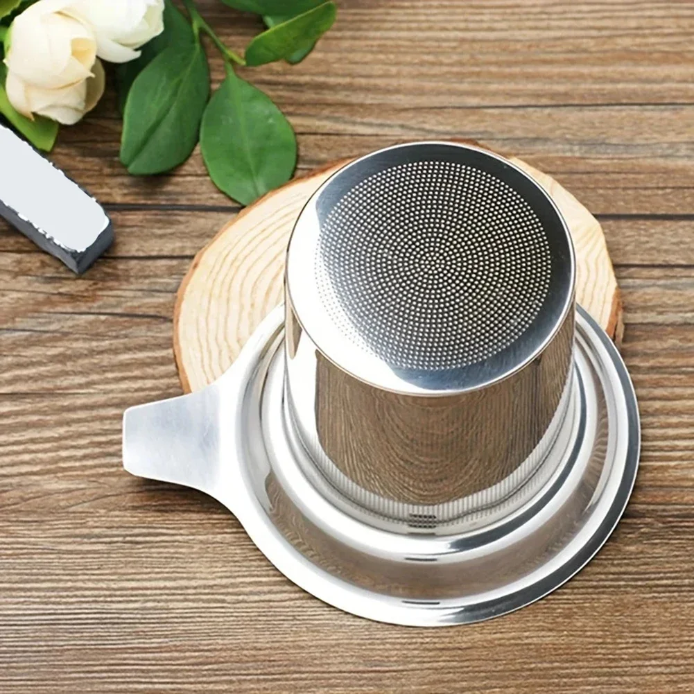 1pc Stainless Steel Teapot Strainer Tea Infuser Filter For Loose Leaf Herbal Teas Household Kitchenware Premium Tea Strainer