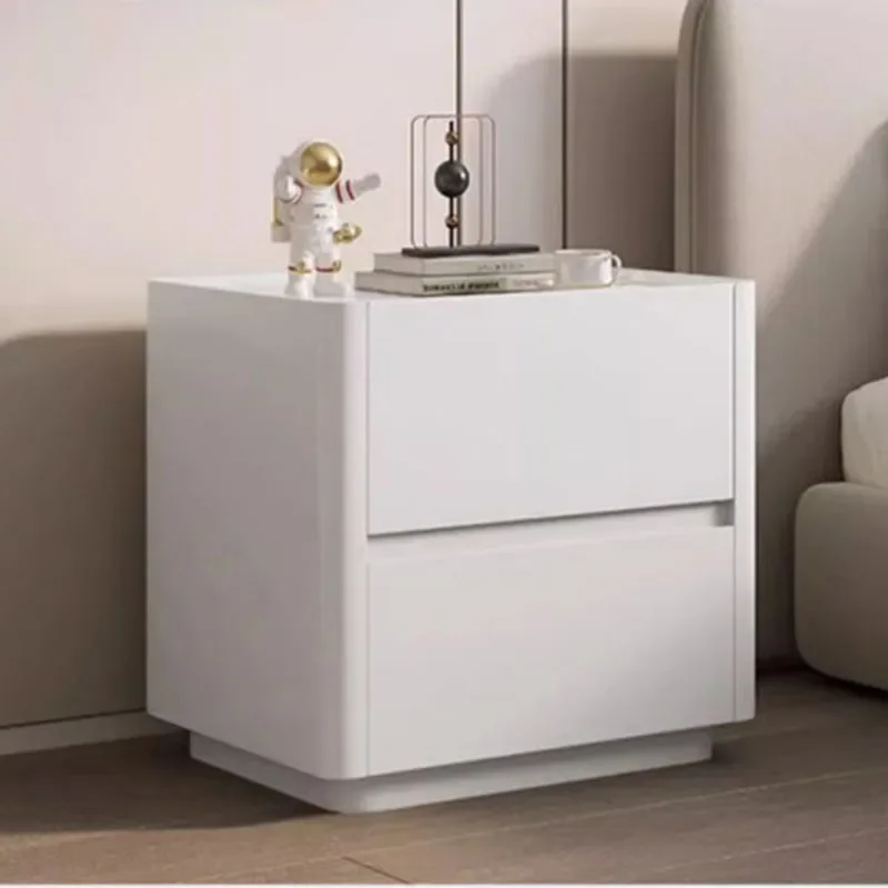 Aesthetic Storage Small Nightstands Modern White Trendy Simple Nordic Nightstands Mesa Lateral Mesita Noche Bedrooms Furniture