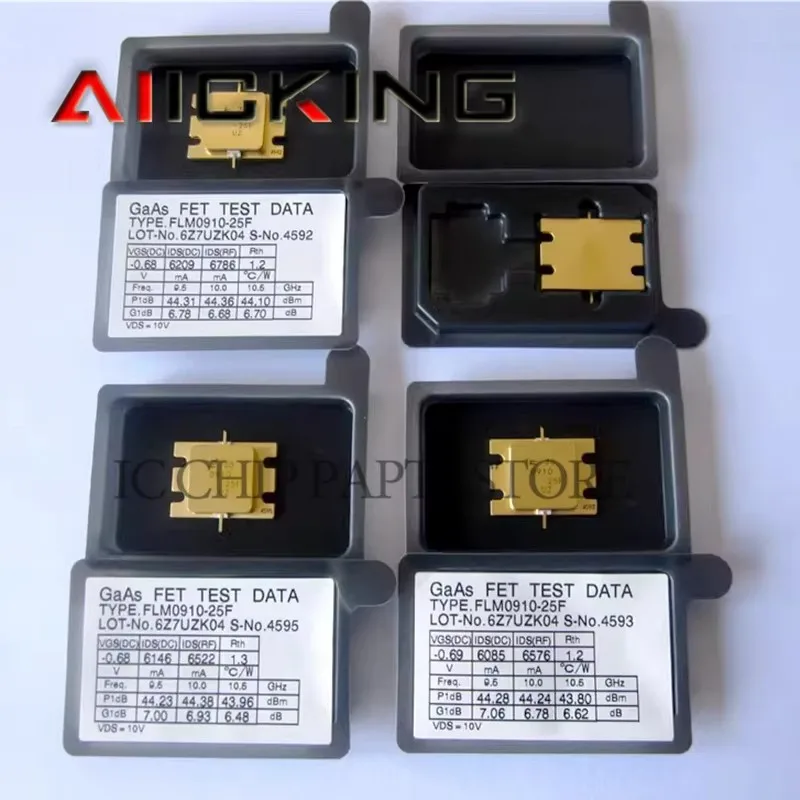 FLM0910-25F spedizione gratuita 1 pz, tubo RF ad alta potenza GaAs fet, X-Band, 100% originale In magazzino