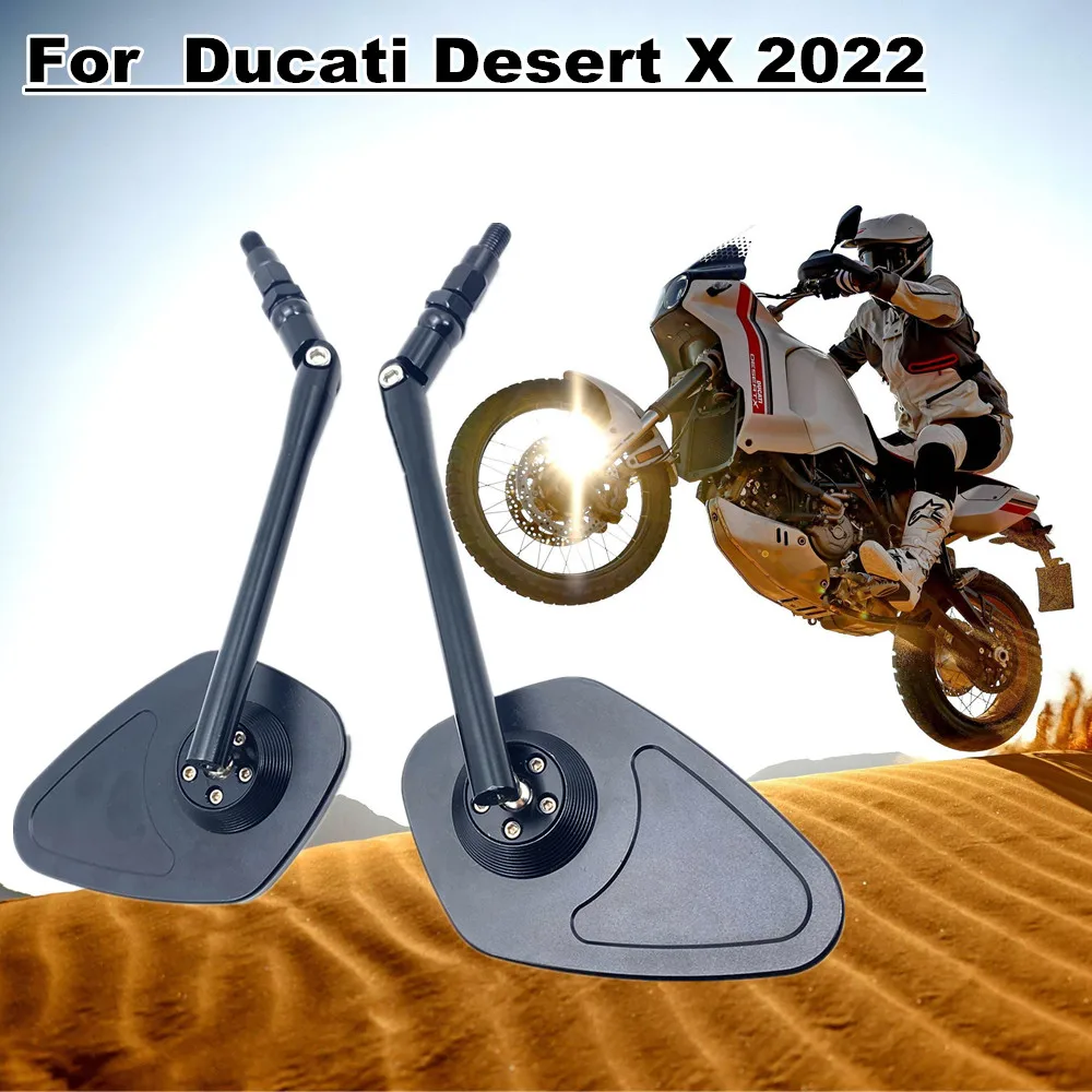 

Motorcycle Modified CNC Rear View Mirror For Ducati desert x DESERT X 2022 2023