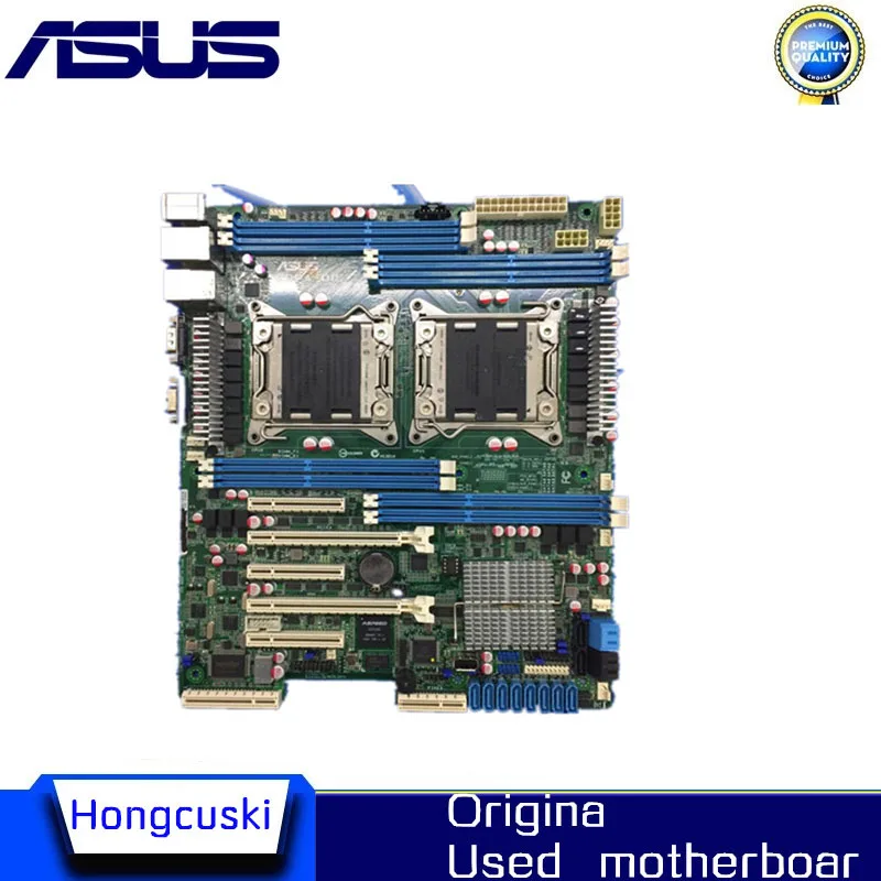 For ASUS Z9PA-D8 LGA2011 Used original motherboard Socket LGA 2011 DDR3 256GB X79 Desktop Motherboard