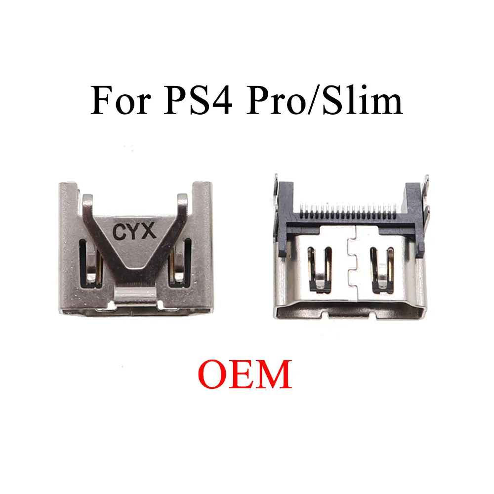 XOXNXEX 1 pz per Sony PS5 per PS4 Pro Slim HDMI Jack Port presa interfaccia sostituzione connettore