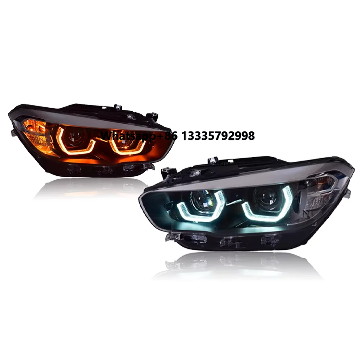 

TYPY Car Headlights for 1 Series F20 2015-2018 LED Car Lamps Daytime Running Lights Dynamic Turn Signals Car Accessories