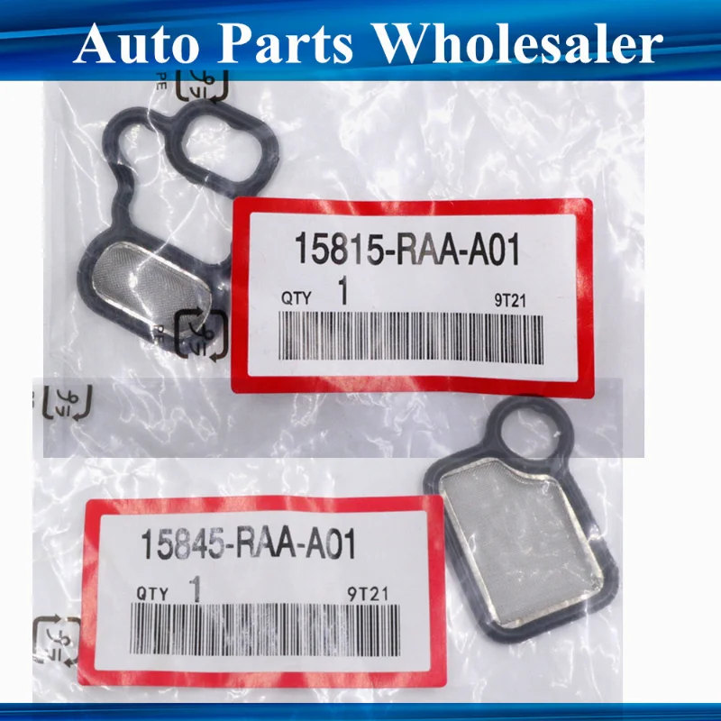 Brand New 15845-RAA-A01 15815-RAA-A01 Variable Valve Timing VVT Spool Valve Filter For Honda 15845RAAA01 15815RAAA01