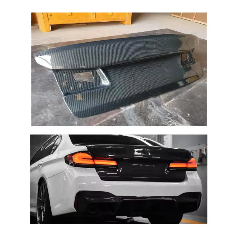 

Fengshun Lightweight CSL Style Carbon Fiber Trunk Lid For G30 540i F90 M5 Sedan Replacement