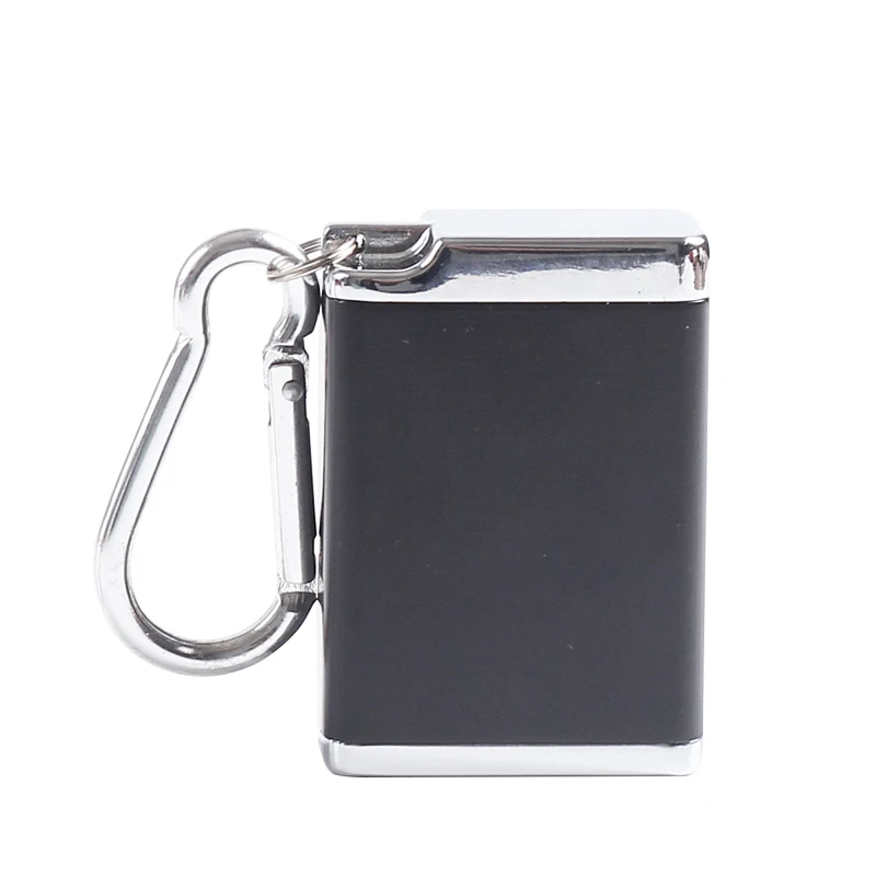 

Fashion Portable Ashtray With lid Keychain Pocket Mobile Ashtray Mini Cigarette Metal Bottle Storage Package