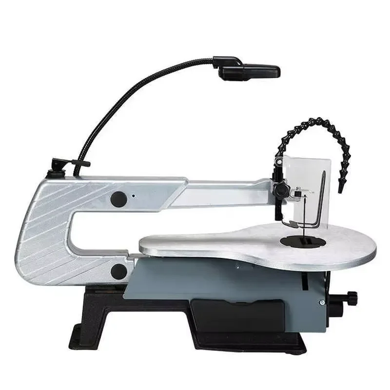 Wood Cutting Industrial Desktop Woodworking Scroll Machine Portable Jig Wire Cutter Table Saw Motor Carving Multifunctional