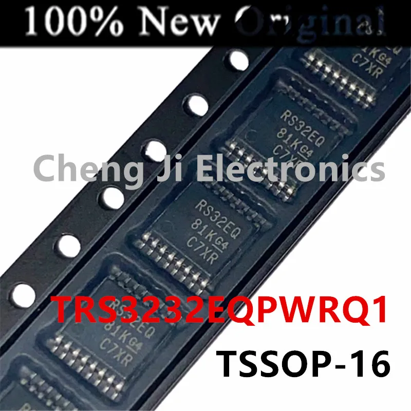 

5PCS/Lot TRS3232EQPWRQ1 TRS3232EQ TSSOP-16 Marking：RS32EQ New original multi-channel RS-232 line driver/receiver