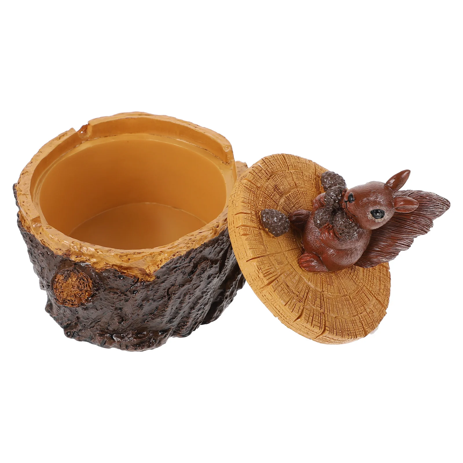 

Home Office Ashtray Decorative Indoor Use Adornment Cigarette Butt Container Squirrel Desktop Decoration Creative Astray