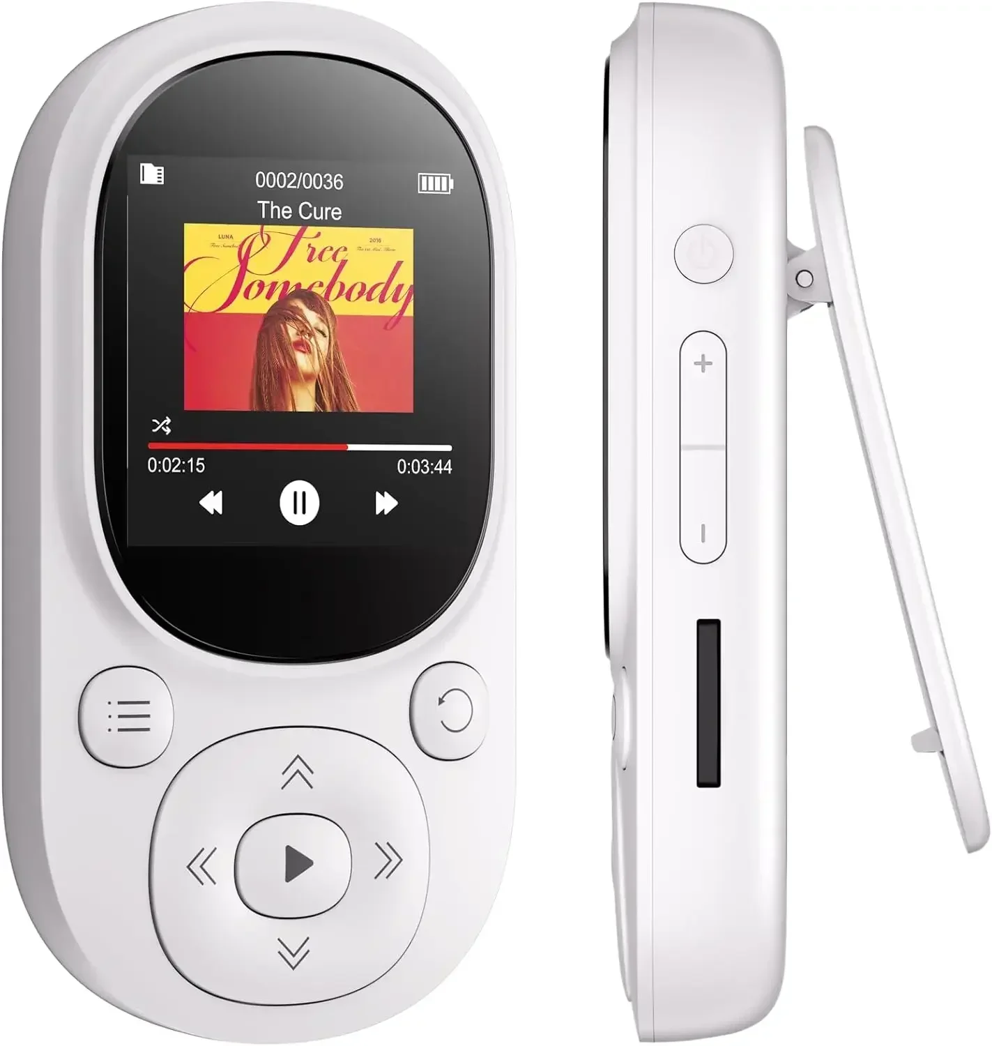 Lettore MP3/lettore MP4 lettore musicale MP3 con memoria da 32GB porta LCD digitale classica sottile da 1.44 pollici con schermo di tipo c con Radio FM