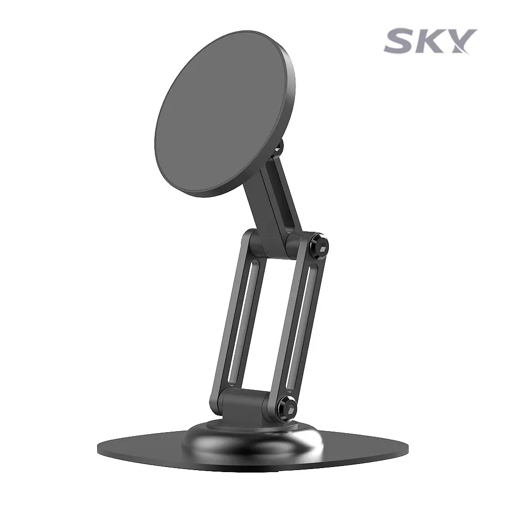 Sky Magsafe 360 درجة زاوية دوارة قابلة للتعديل منضدية مكتب محمول قابل للطي هاتف ذكي آيفون جالاكسي حامل MD360B #3