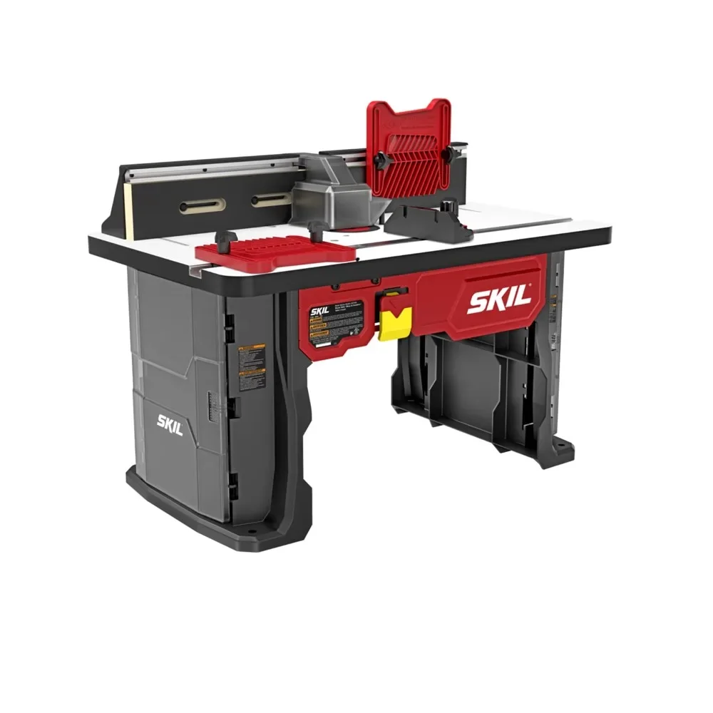 

SRT1039 Benchtop Portable Router Table with Dual Sided Integrated Bit Storage Power tool acessórios para carro