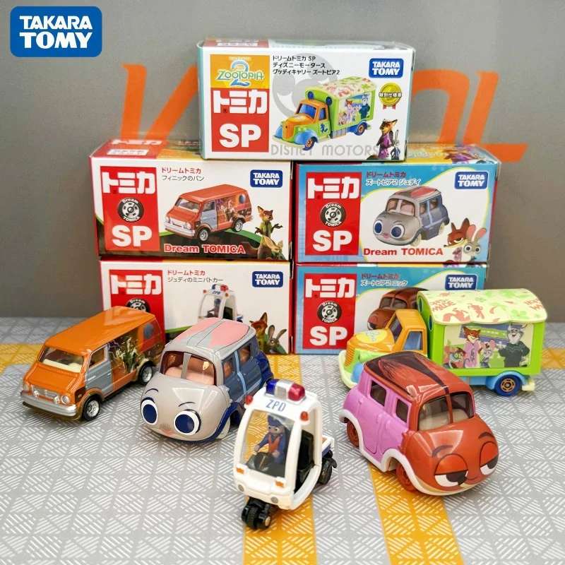 TAKARA TOMY Tomica Disney Character Cars Set - Tigrou Winnie l'ourson Princesse Mickey Toy Modèles pour Enfants Cadeau de Noël