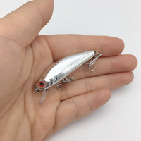 1pcs 5.5cm/6.5g Mini Laser Hard Minnow Sinking Bait Wobbler Jerkbait Crank Fishing Lures Hook Bass Pesca Fresh Saltwater Tackle