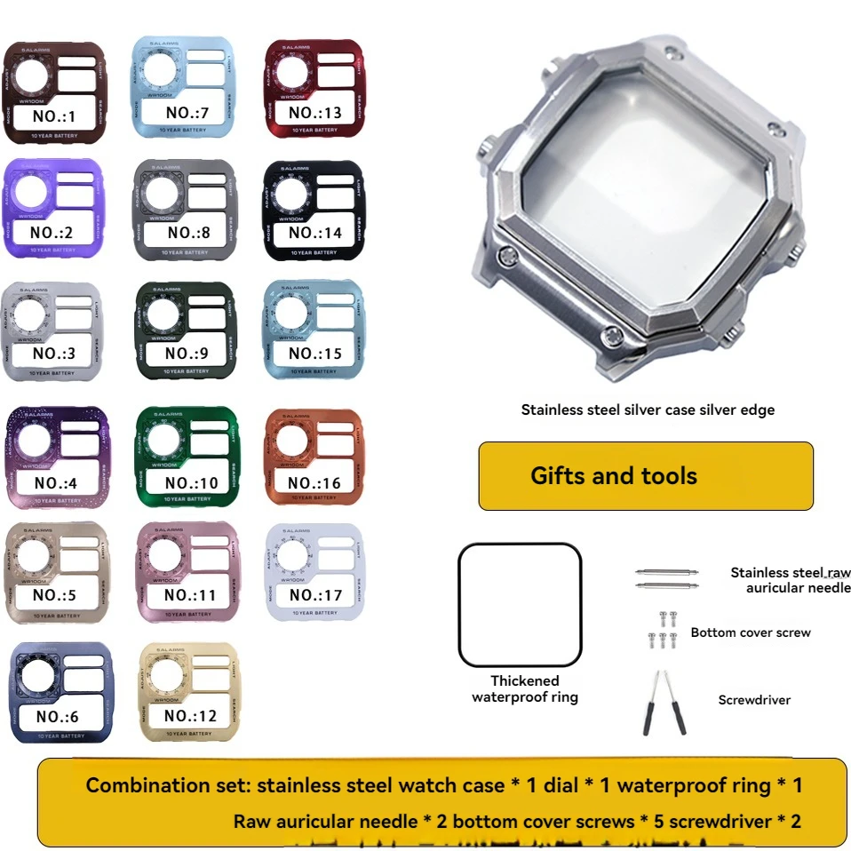 

For Casio AE1200 AE-1200WH Watch Dial Mod Kit Top Quality 3299 Movement AE-1200 Japanese Copper Watch Faces with Metal Case