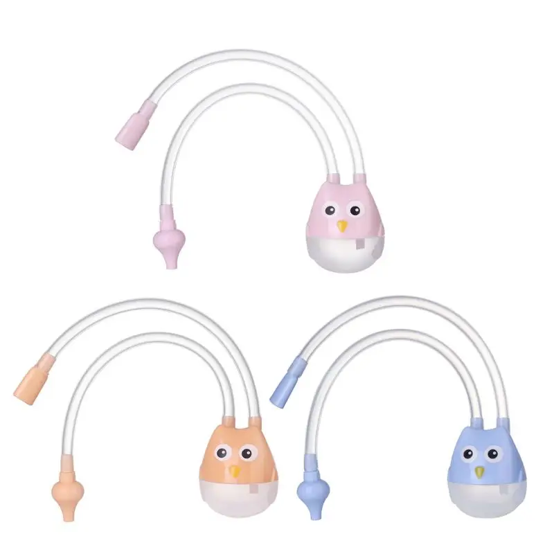 Nasal Aspirator for Baby Professional Infant Toddlers Nose Cleaner Food Grade Reusable Booger Sucker Remover