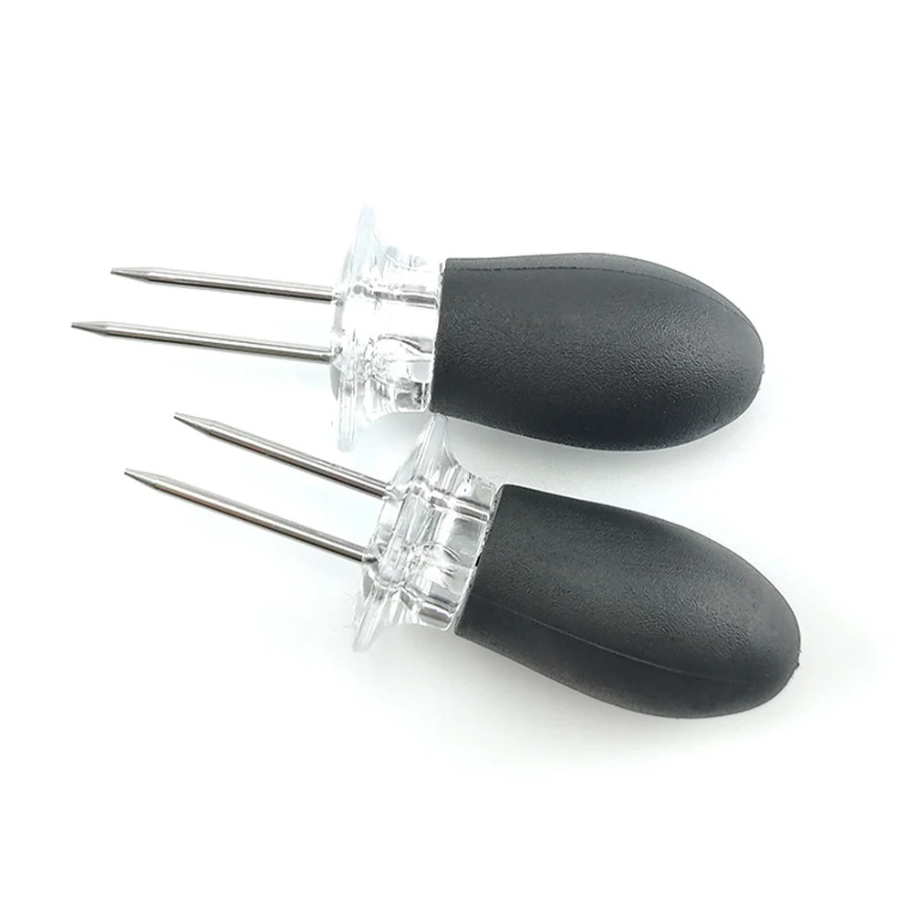 

12pcs Corn Rack Set Stainless Steel Corn Cob Holders with Safety Interlock Design for BBQ Party Camping Home Cooking