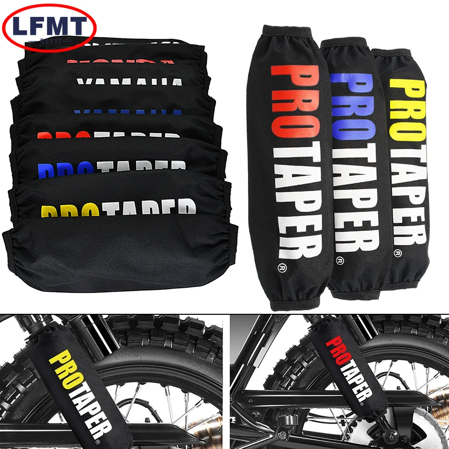 

New PRO TAPER Rear Shock Absorber Suspension Protector Protection Cover For Dirt Bike Motorcycle ATV Quad Scooter Electric Car