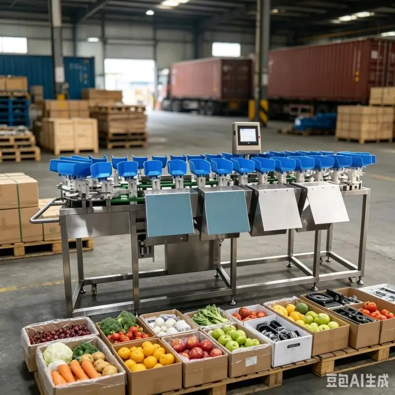 Rotary Automatic Batch Combination Weigher Machine Touch Screen SUS304 Stainless Steel 0.1g Accuracy Customized