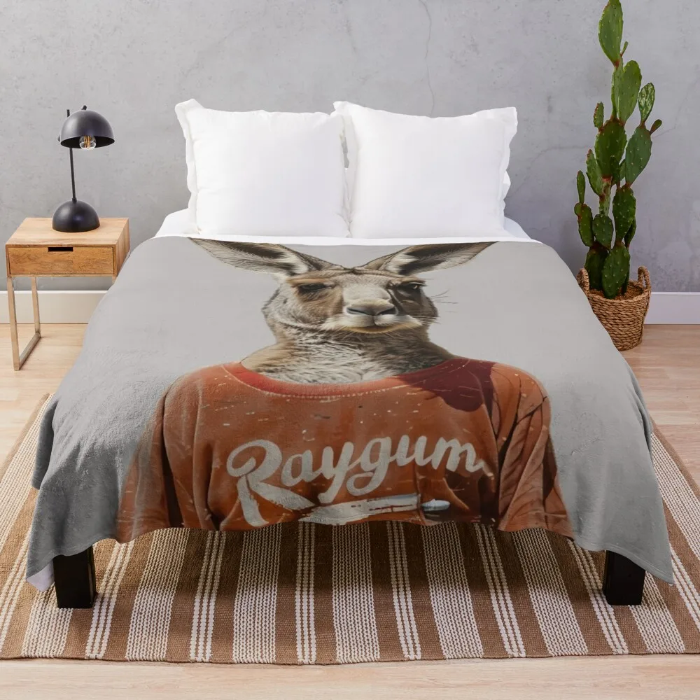 

Support Rachael Gunn: Break Dance Raygun to Raygum Throw Blanket Summer Beddings for sofa Hairy Blankets