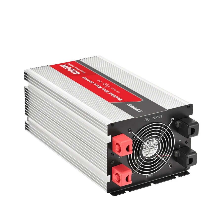 4000W Power Inverter & Converter with LCD Display USB Port Modified Sine Wave DC 12V to AC 110V 120V