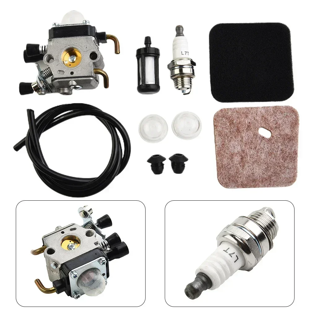 Kit carburatore per Stihl HS 72 74 76 75 80 85 FS 72 74 76 75 80 80R 85 FC 75 85 HL75 HT70 HT75 KM85 Trimmer C1Q-S66