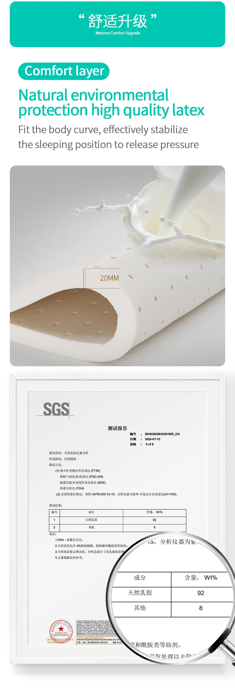 بروتين فول الصويا رقيقة فراش انفصال توالت تنفس صديقة للبيئة أثاث الفندق المنزل الطفل الأطفال بارك مقاومة للماء