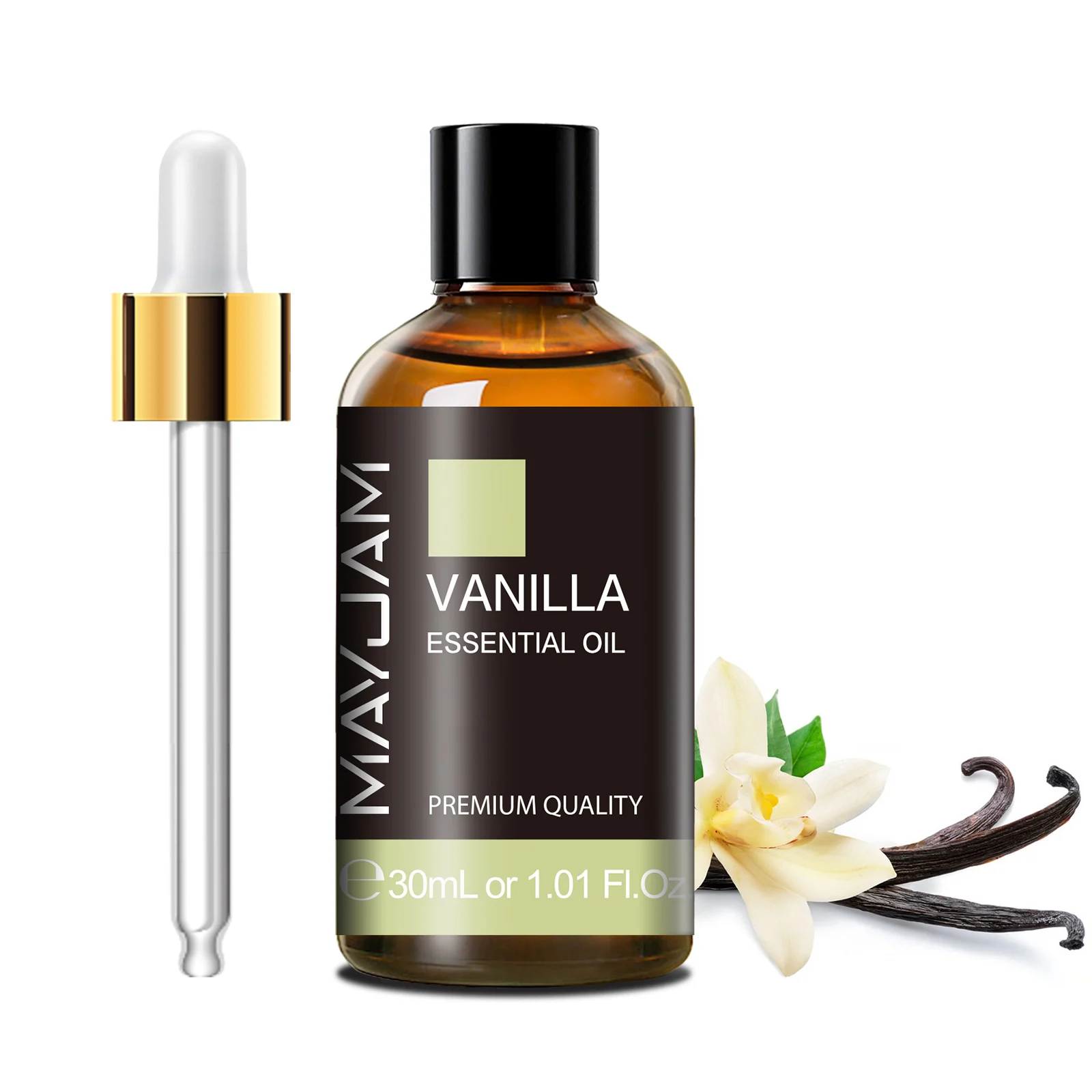 MAYJAM 30 مللي زيت أساسي ممتاز الفانيليا البرغموت النعناع السترونيلا الروائح الناشر الروائح الشموع صنع الصابون #1