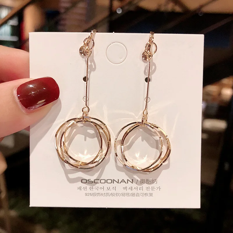 WENHQ Korean Style Fashion Clip on Earrings No Pierced for Women Party Birthday Cute Hoop Earrings Cuff Hypoallergenic Ear Clip